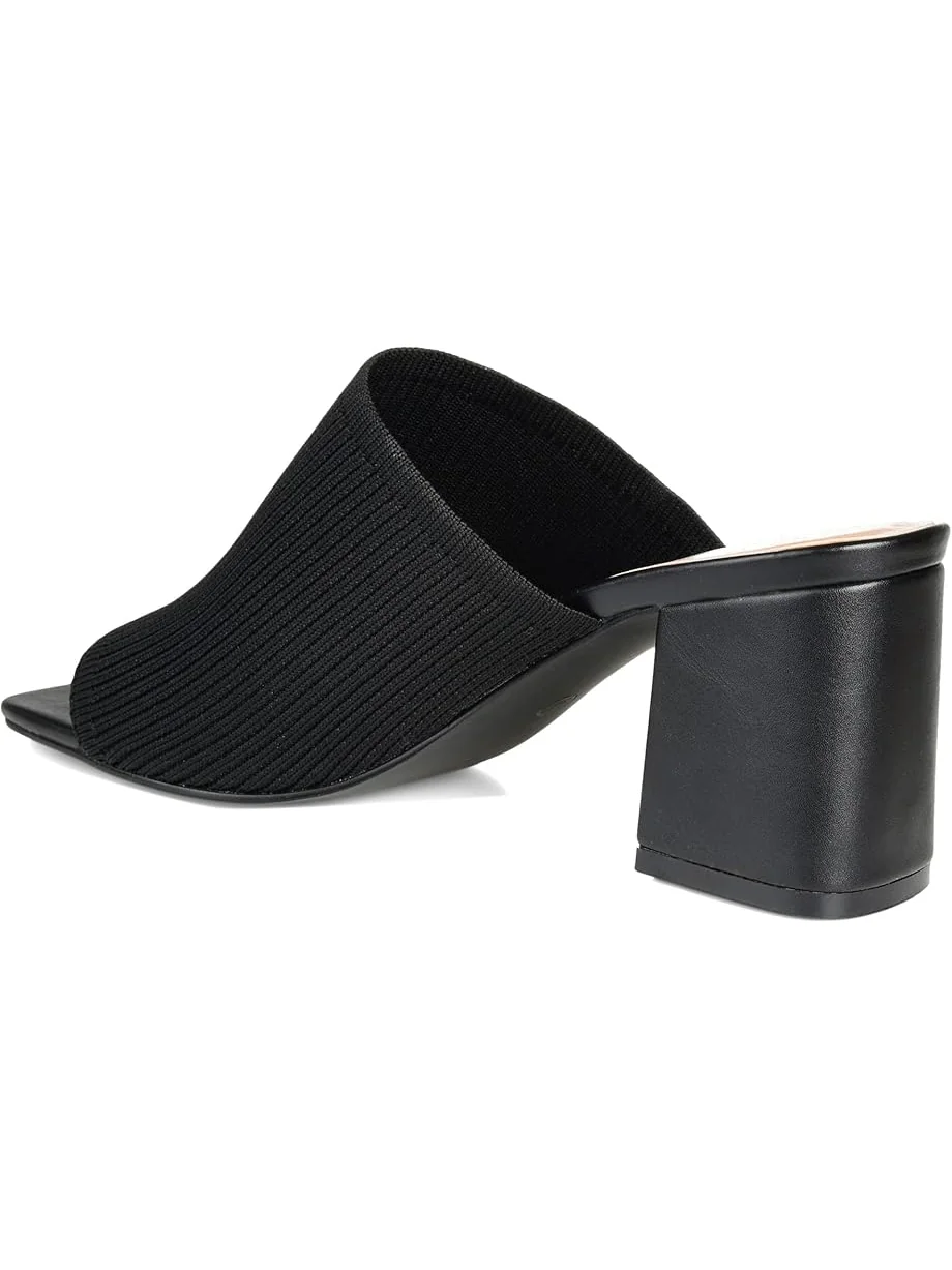 Женские босоножки на каблуке Journee Collection Lorenna Mule — 5