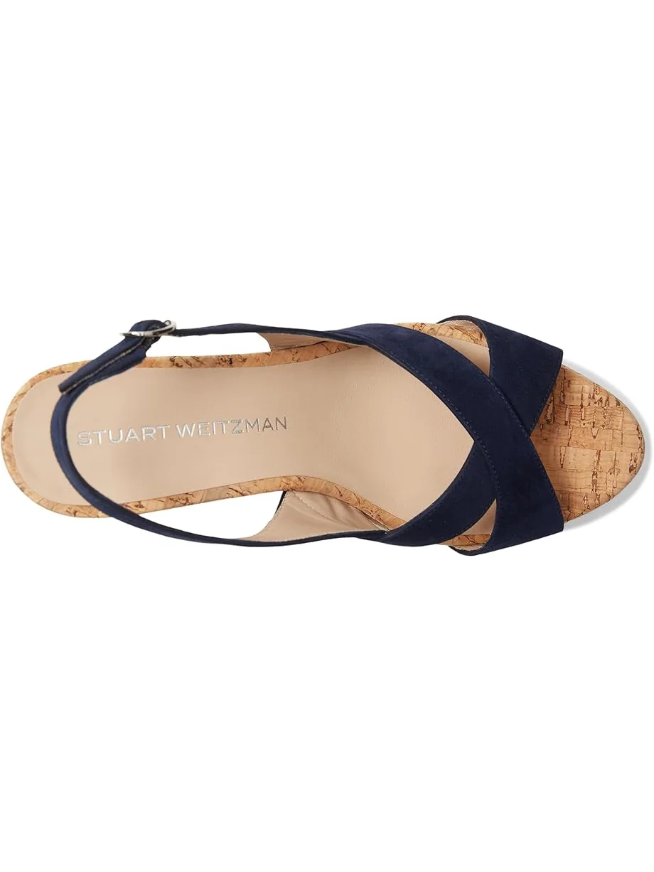 Женские босоножки Stuart Weitzman Dayna Slingback Wedge — 2