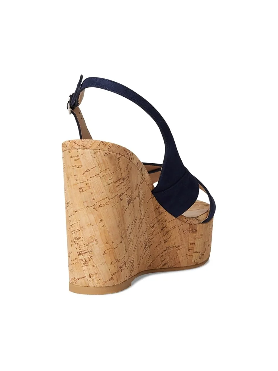 Женские босоножки Stuart Weitzman Dayna Slingback Wedge — 5