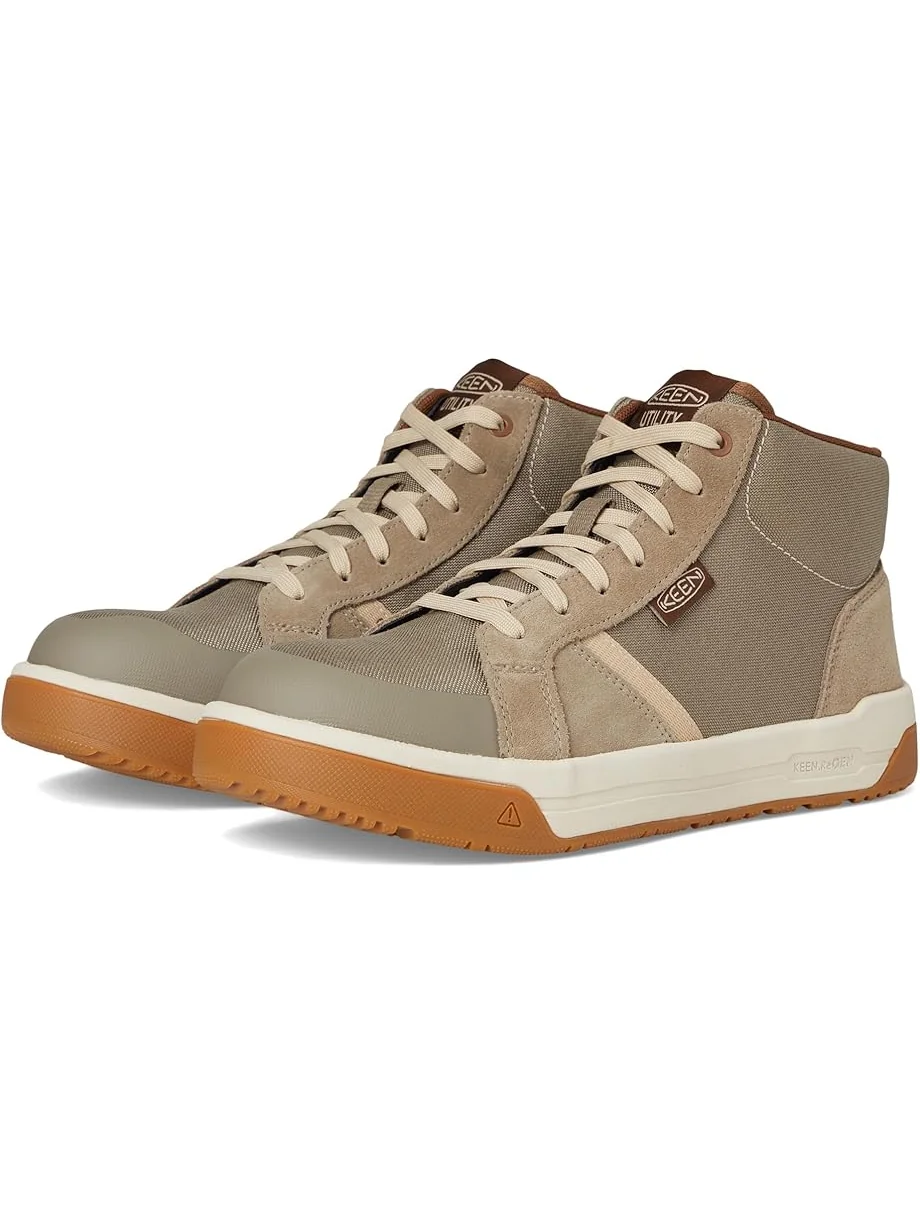 Мужские кроссовки KEEN Utility Kenton Mid (Comp Toe), Brindle/Gum — 1