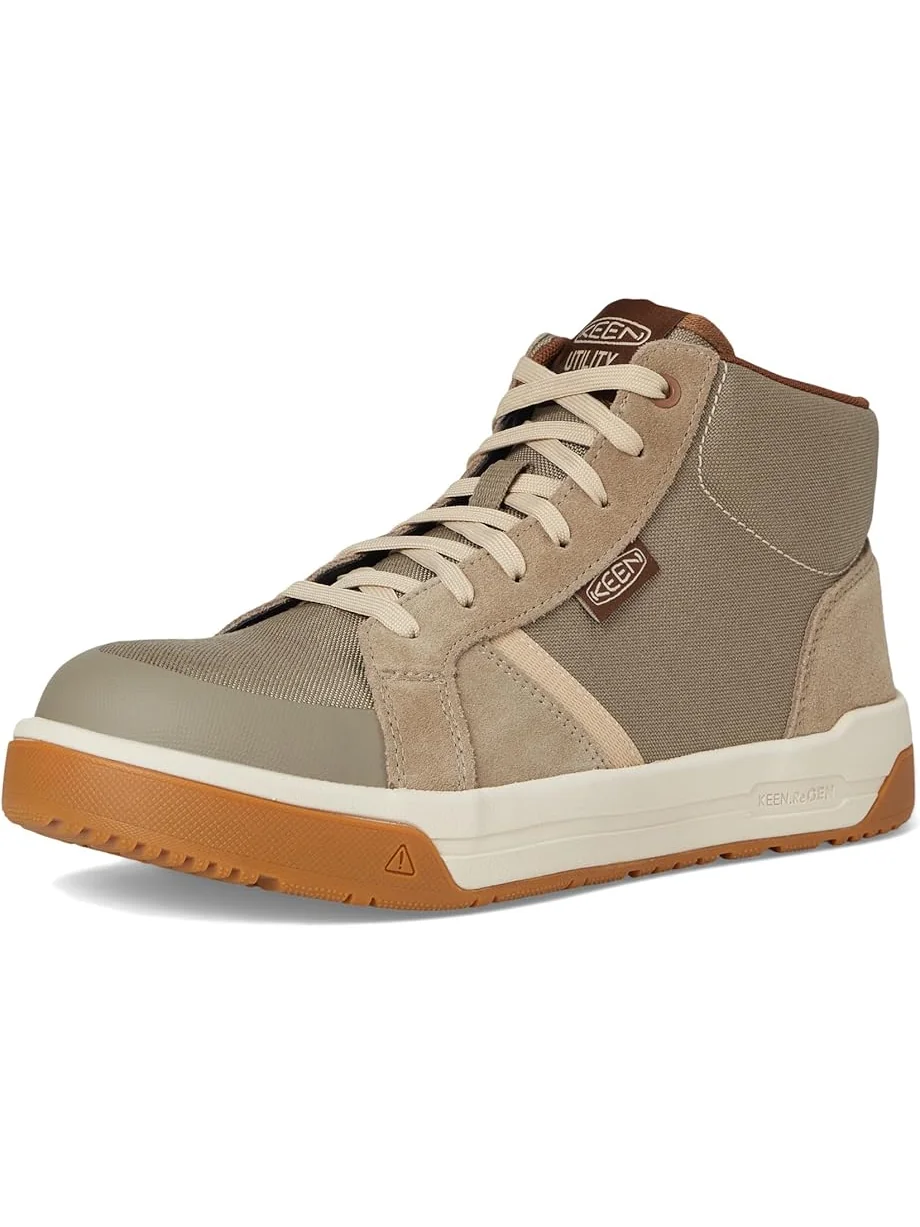 Мужские кроссовки KEEN Utility Kenton Mid (Comp Toe), Brindle/Gum — 7