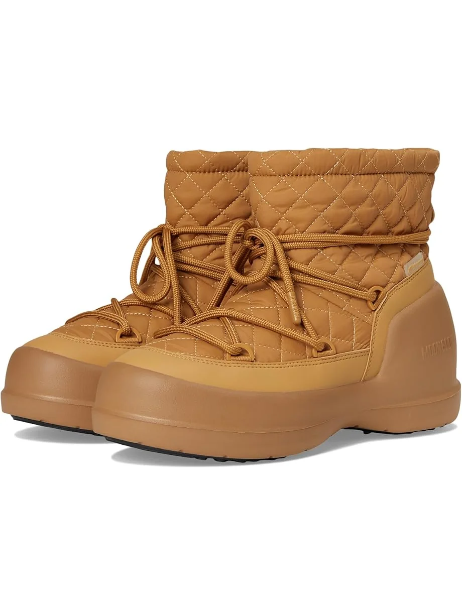 Женские ботинки MOON BOOT Mezzaluna Quilted Mid WP — коричневый