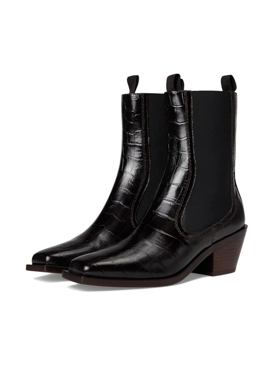 Женские ботинки Loeffler Randall Nat Midheel Western — 1