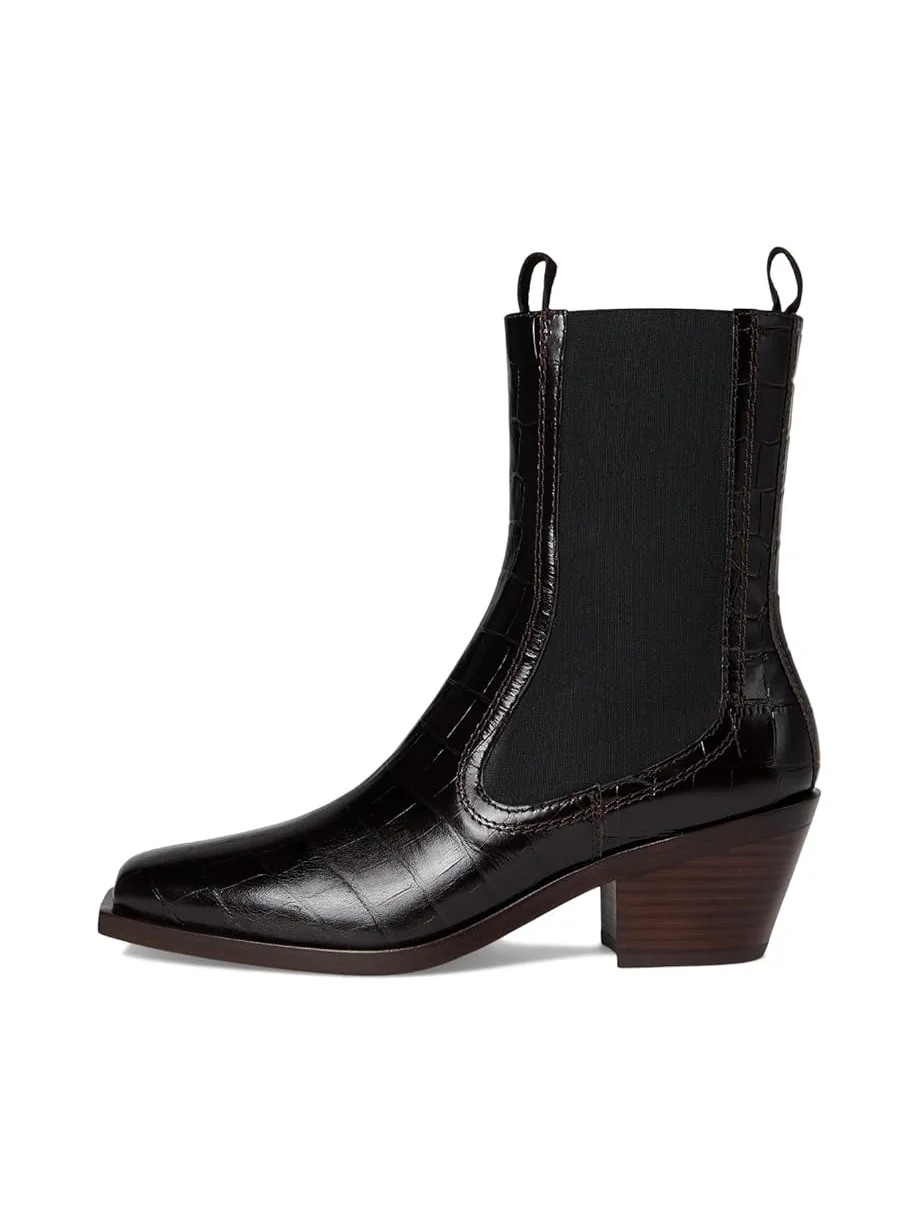 Женские ботинки Loeffler Randall Nat Midheel Western — 4