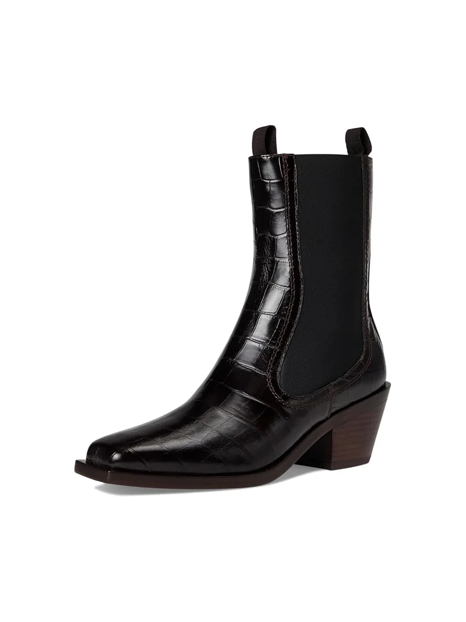 Женские ботинки Loeffler Randall Nat Midheel Western — 7
