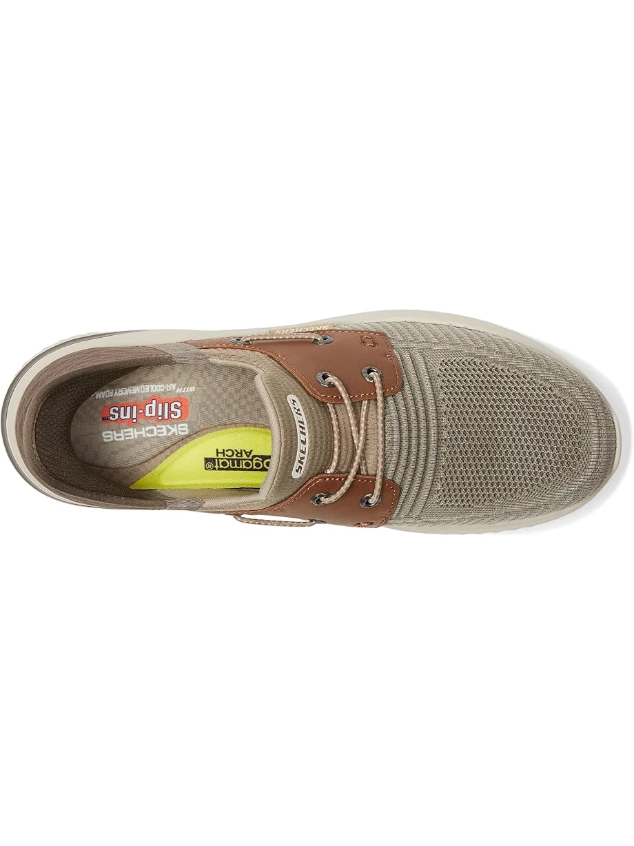 Мужские кроссовки SKECHERS Delson 3.0 Roth Hands Free Slip-Ins — 2
