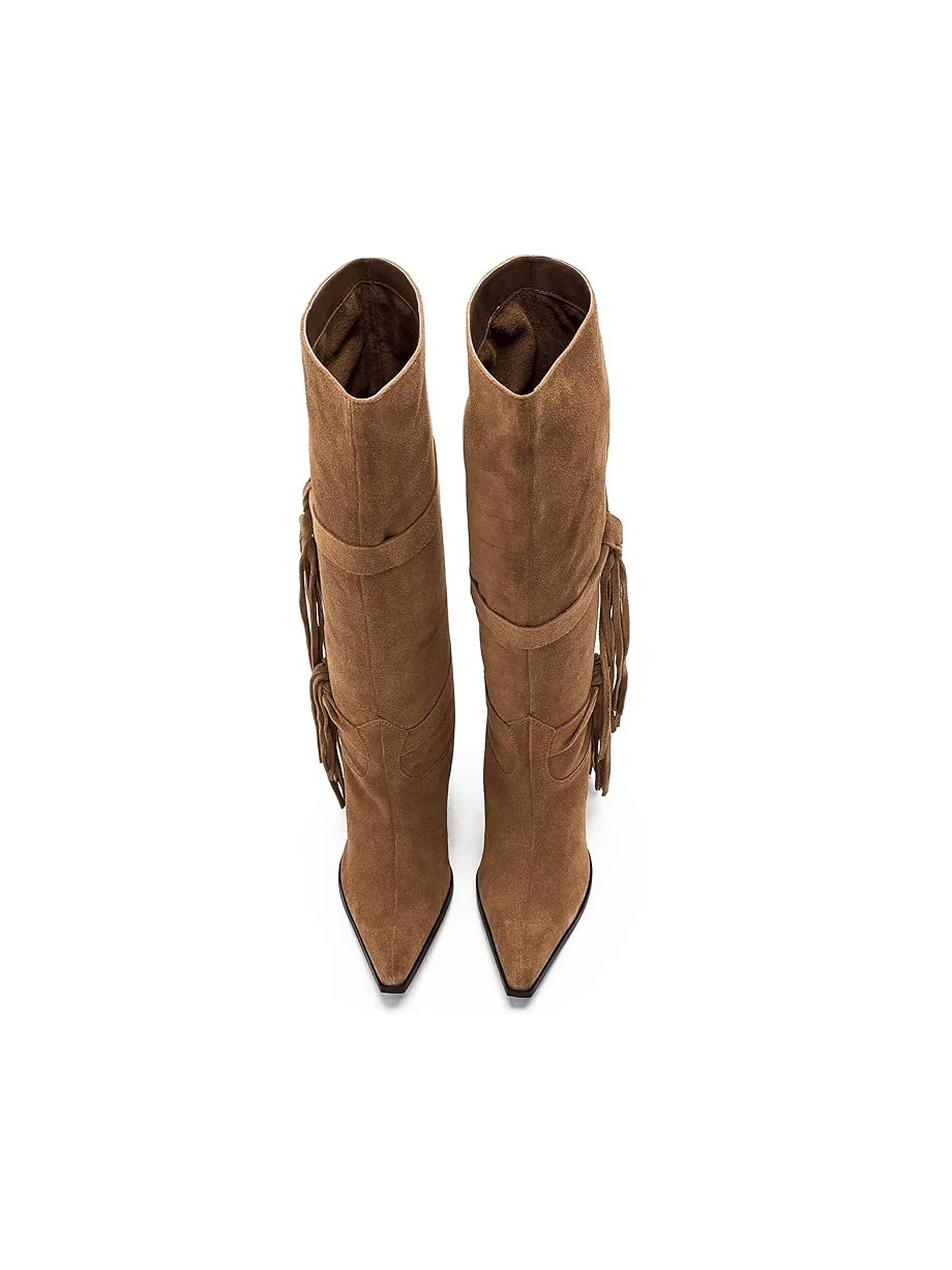 Женские ботинки Free People Fast Lane Fringe — 2