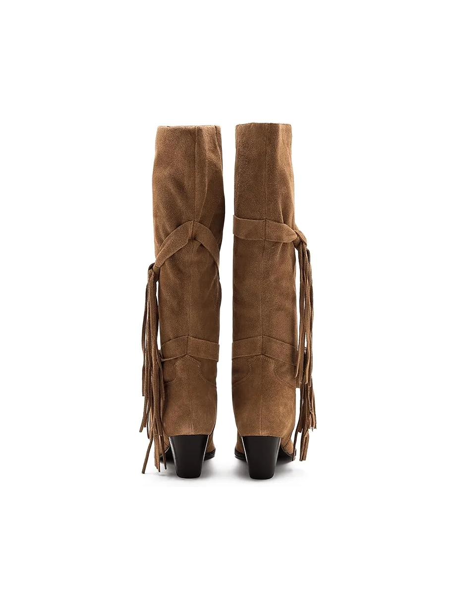 Женские ботинки Free People Fast Lane Fringe — 7