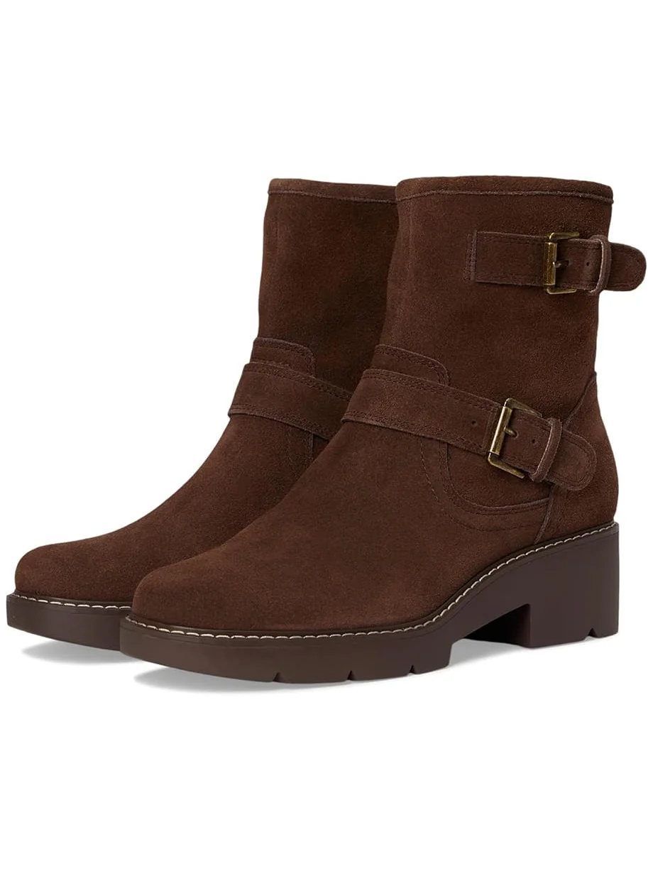 Женские мото-ботинки Lucky Brand Migyn Double Buckle — 1