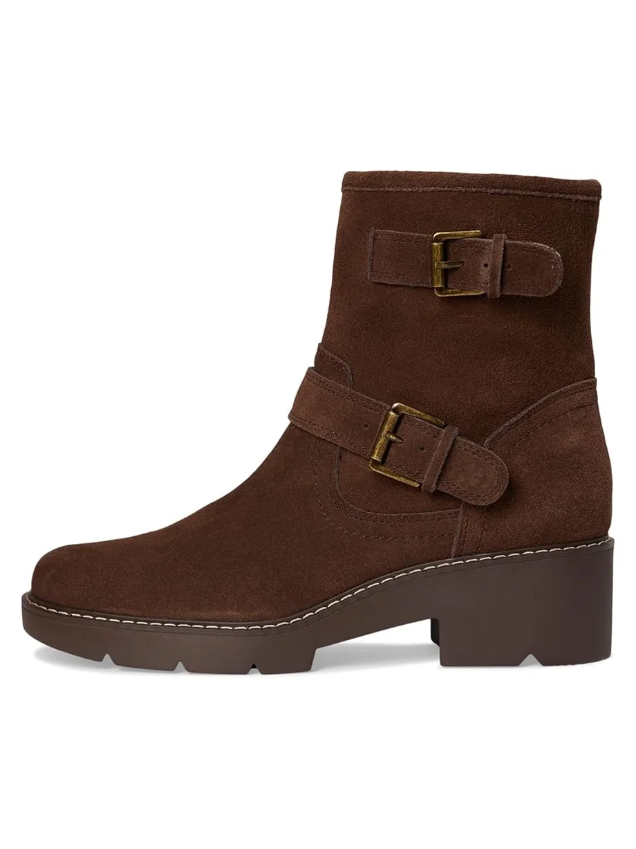 Женские мото-ботинки Lucky Brand Migyn Double Buckle — 4