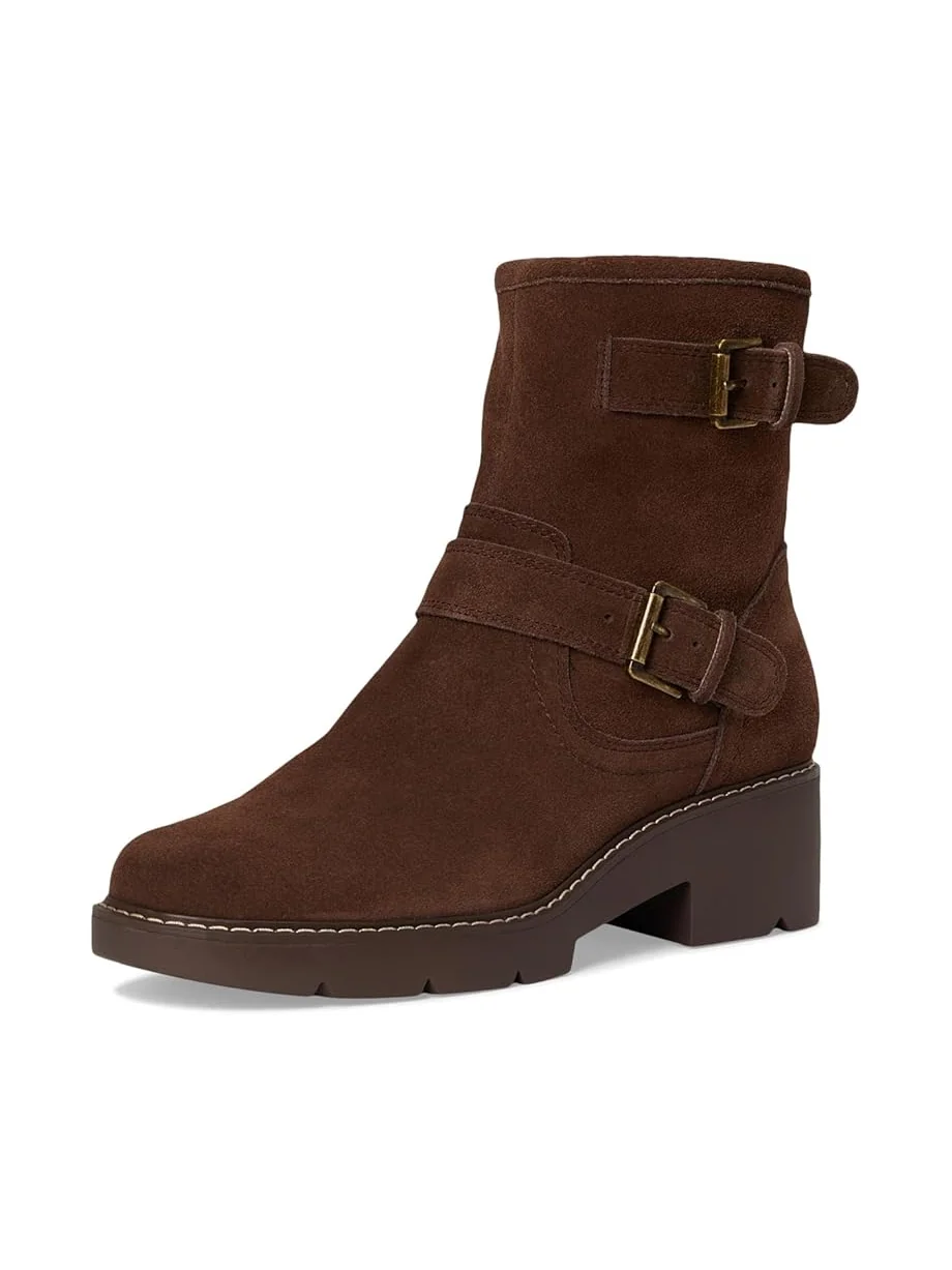 Женские мото-ботинки Lucky Brand Migyn Double Buckle — 7