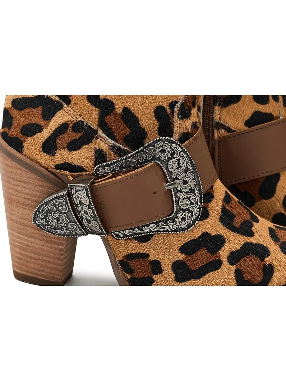Женские ботинки Dingo Spur Crazy, Leopard — 6