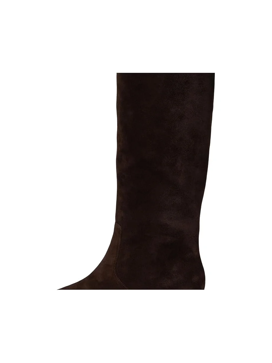 Женские высокие ботинки на низком каблуке Loeffler Randall Indy, Tmoro — 4