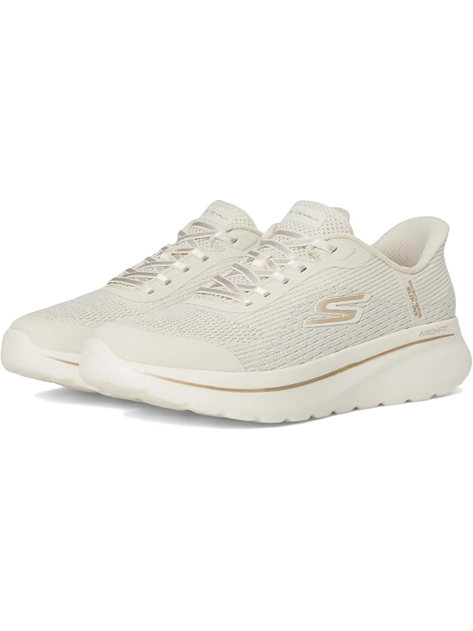 Женские кроссовки SKECHERS Performance Go Walk Arch Fit N-Joy Ria Hands Free Slip-Ins — 1