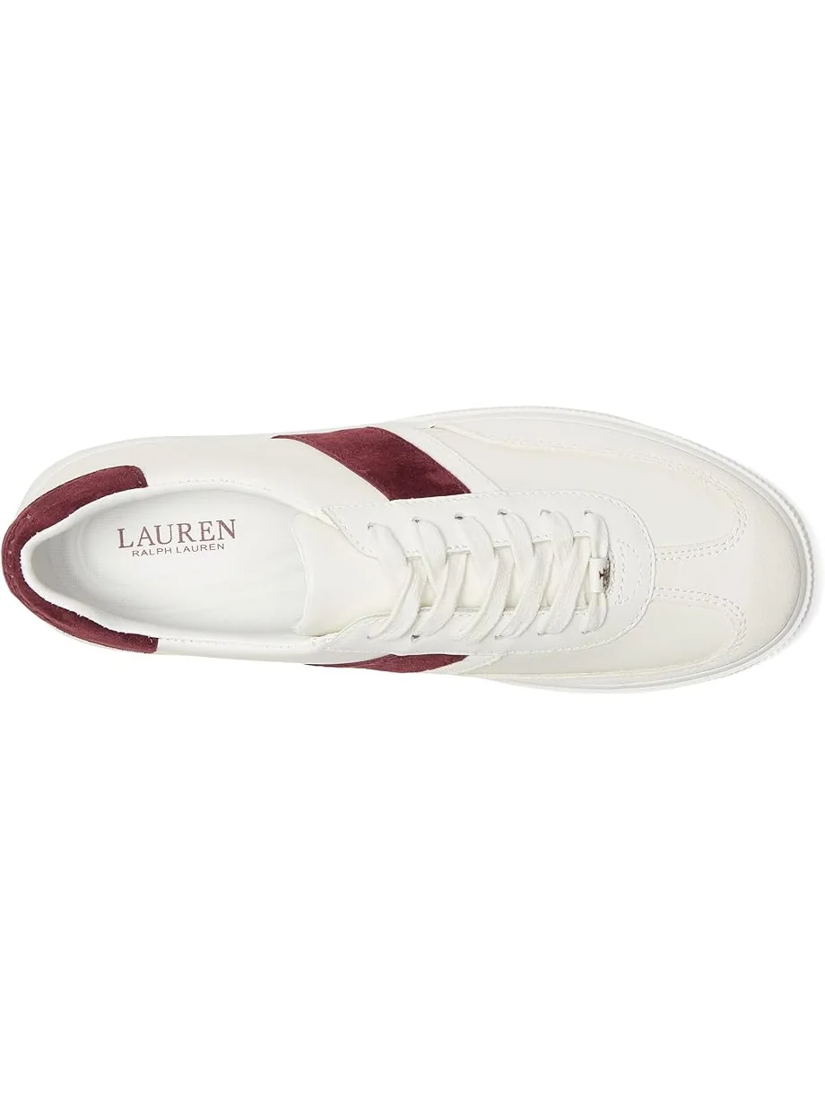 Женские кроссовки Lauren Ralph Lauren Two-Tone Braylee Leather & Suede — 2