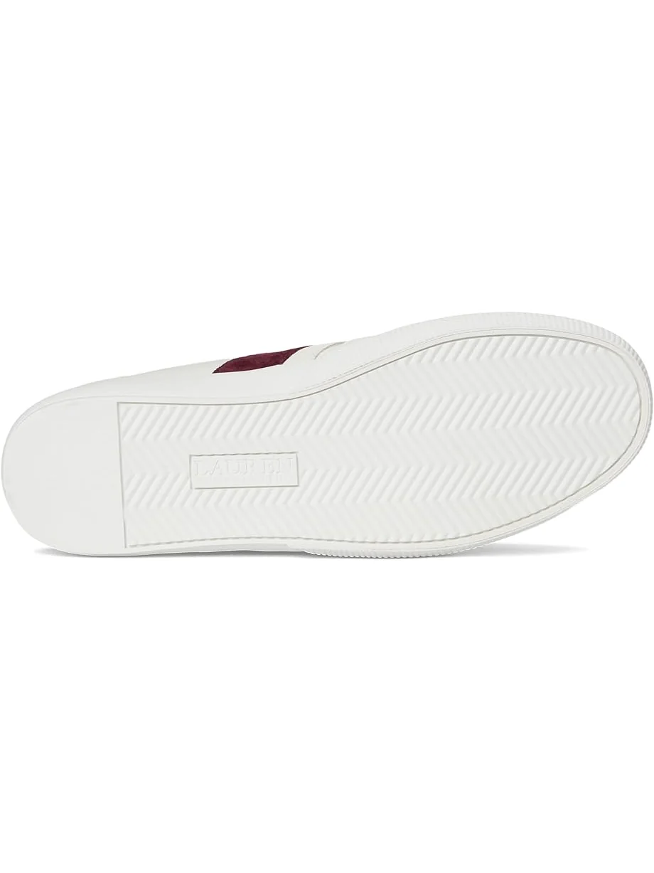 Женские кроссовки Lauren Ralph Lauren Two-Tone Braylee Leather & Suede — 3