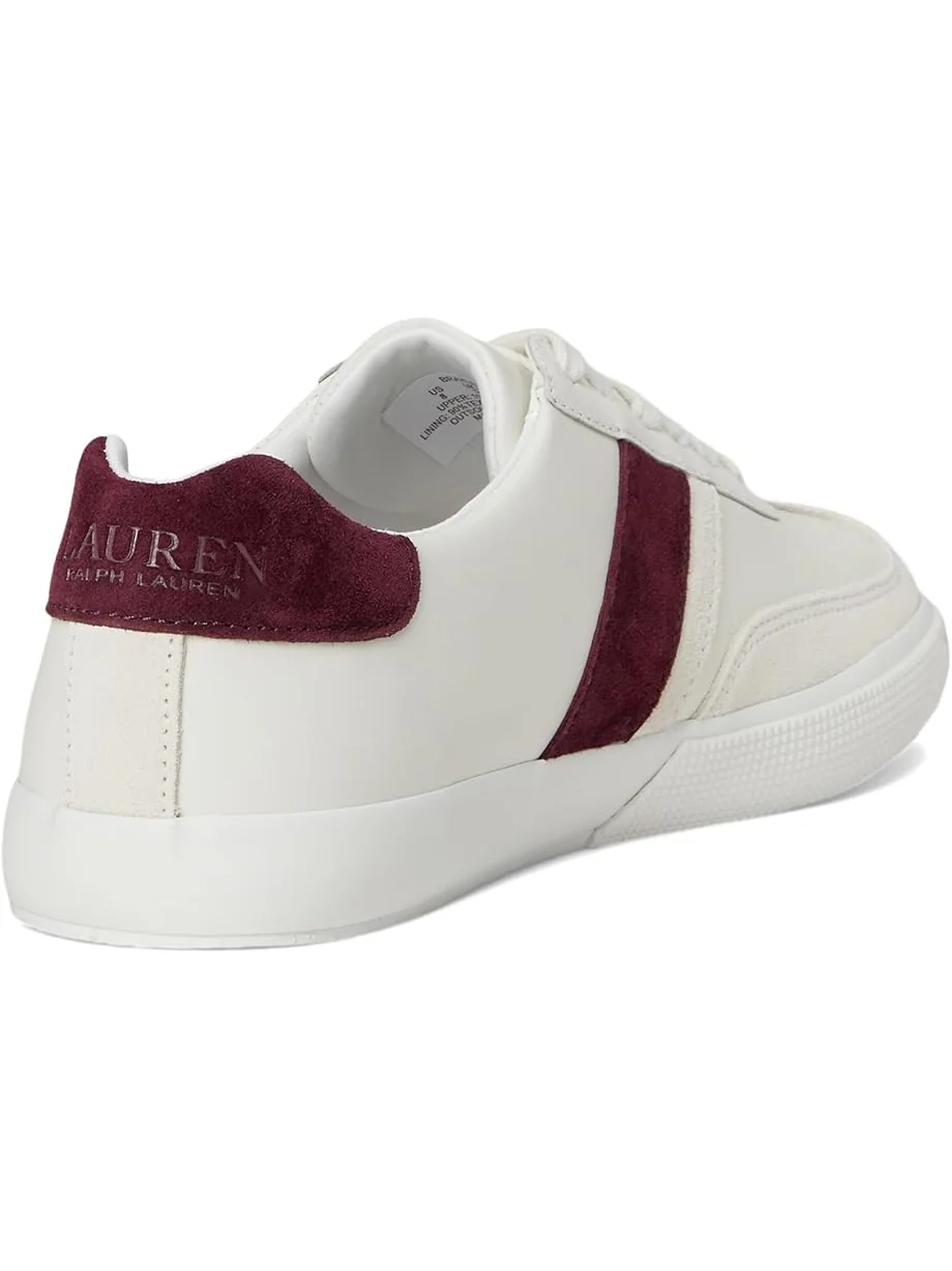 Женские кроссовки Lauren Ralph Lauren Two-Tone Braylee Leather & Suede — 5