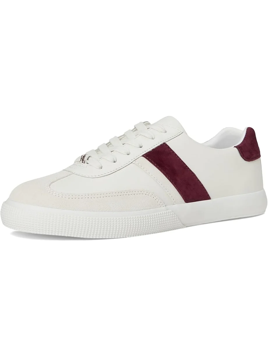 Женские кроссовки Lauren Ralph Lauren Two-Tone Braylee Leather & Suede — 7