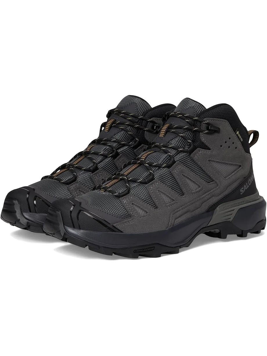 Мужские треккинговые ботинки Salomon X Ultra Ltr Mid Gtx, Castlerock/Asphalt/Kelp — 1