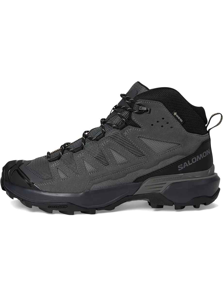 Мужские треккинговые ботинки Salomon X Ultra Ltr Mid Gtx, Castlerock/Asphalt/Kelp — 4
