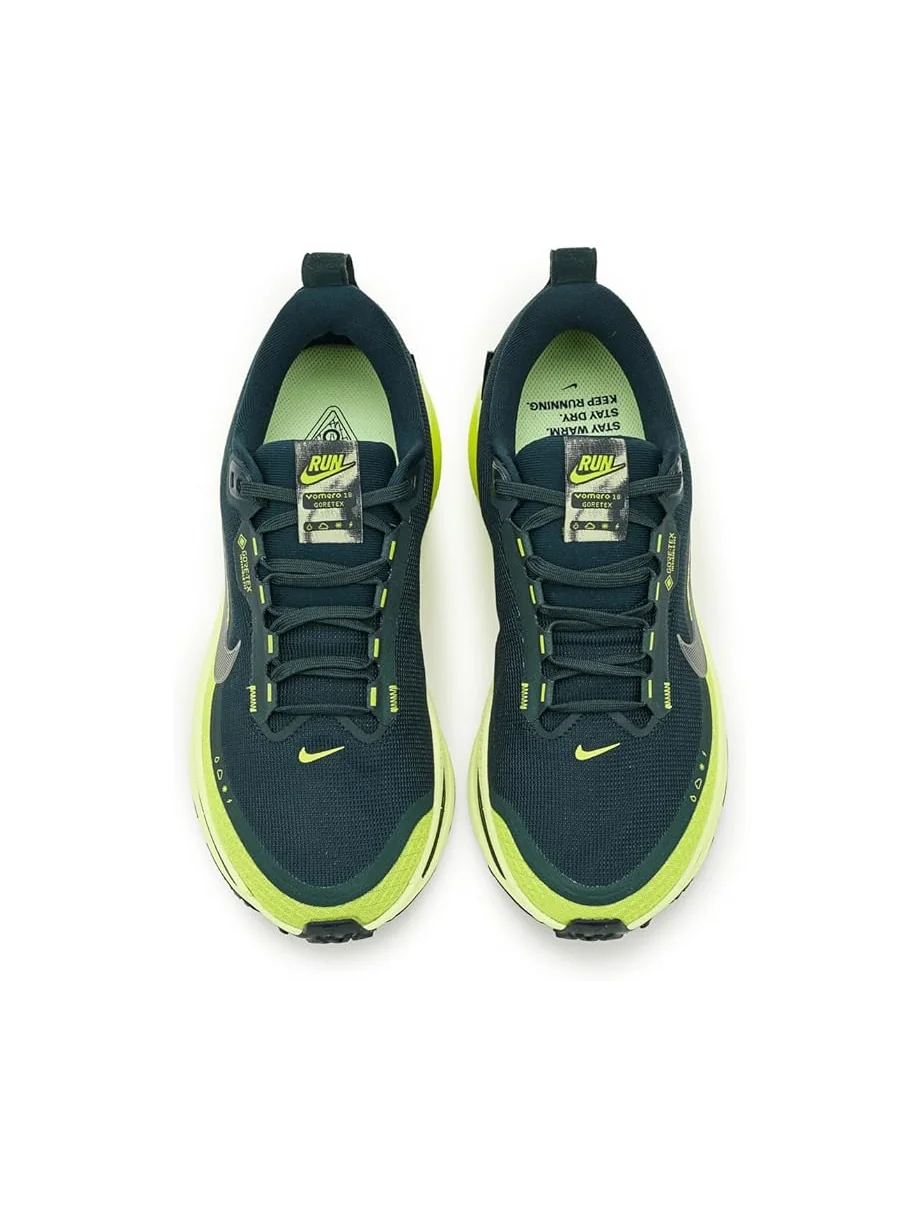 Женские кроссовки Nike Vomero 18 Gore-Tex, Seaweed/Seaweed/Light Liquid Lime/Cyber — 2