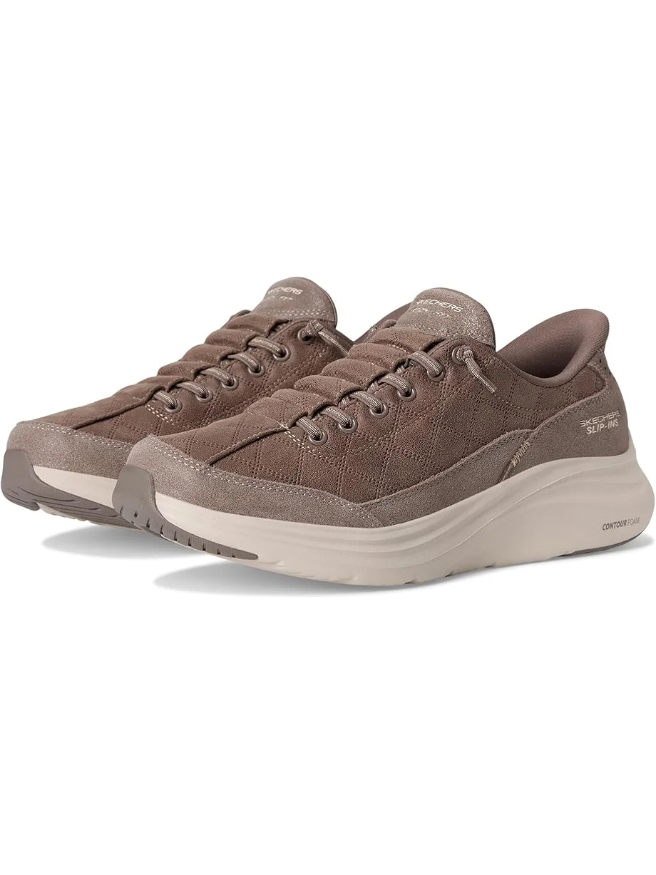 Женские кроссовки SKECHERS Contour Foam Cozy Fit Hands Free Slip-Ins — 1