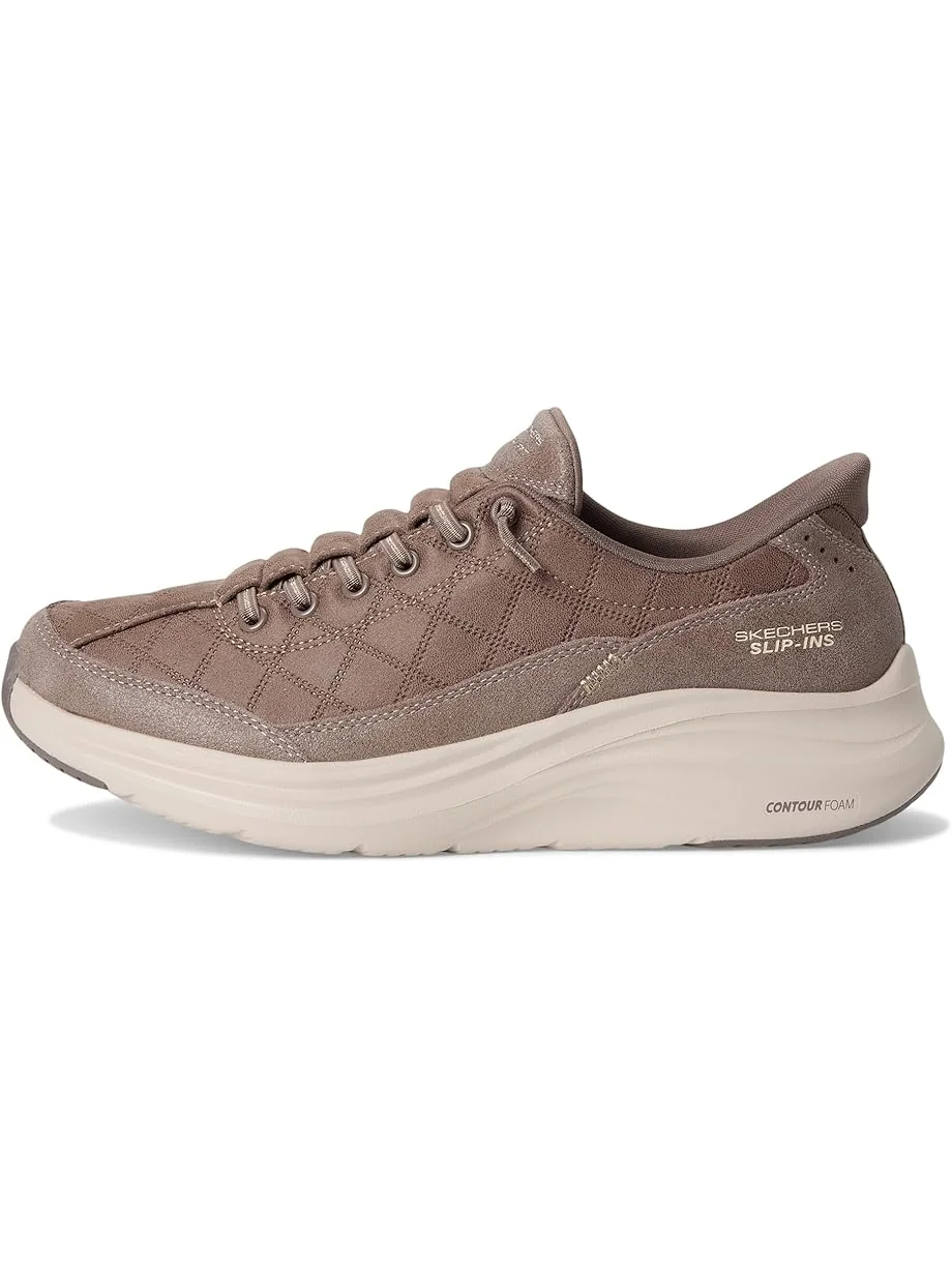 Женские кроссовки SKECHERS Contour Foam Cozy Fit Hands Free Slip-Ins — 4