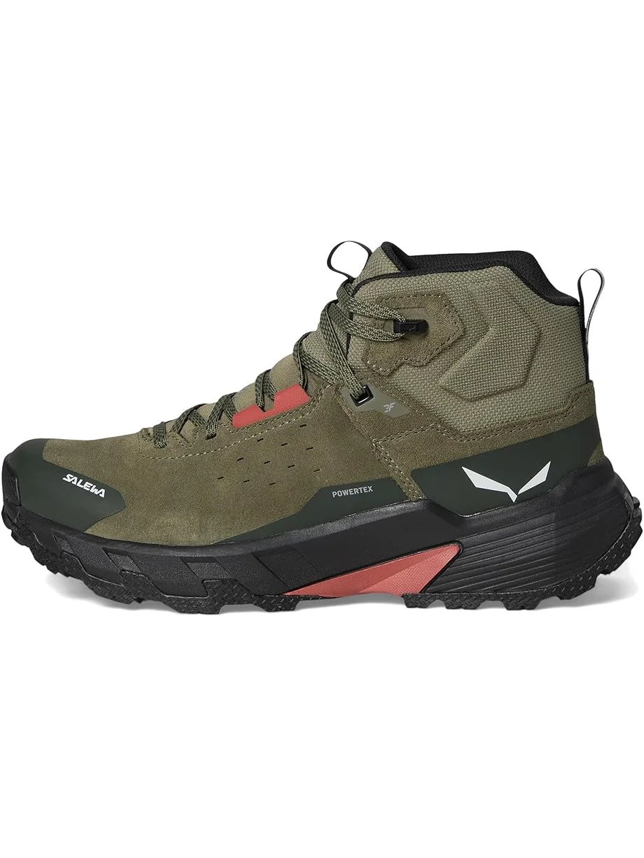 Женские треккинговые ботинки SALEWA Pedroc 2 Leather Mid PTX — 4