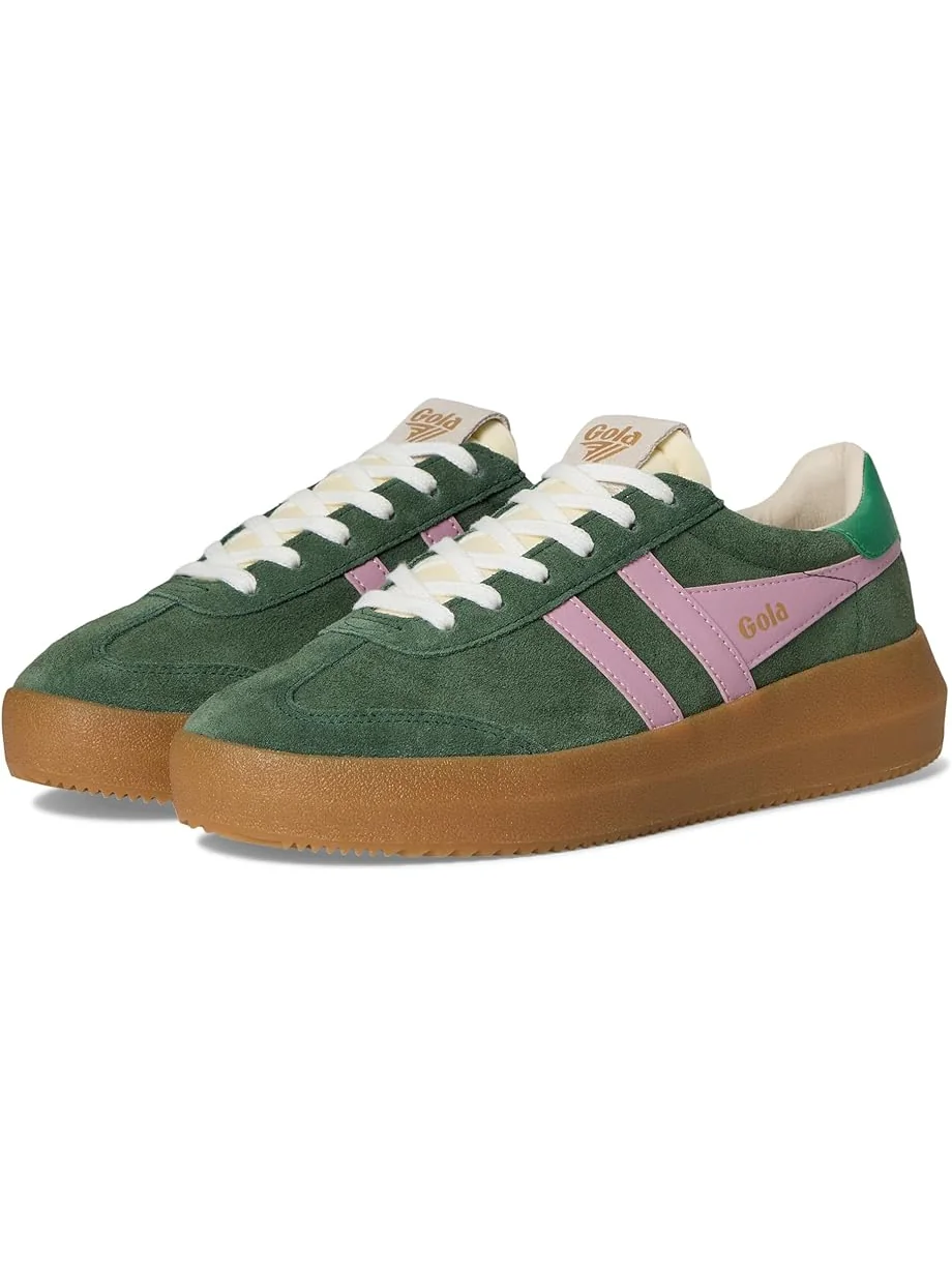Женские кроссовки Gola Athena, Evergreen/Candy/Jade/Gum — 1