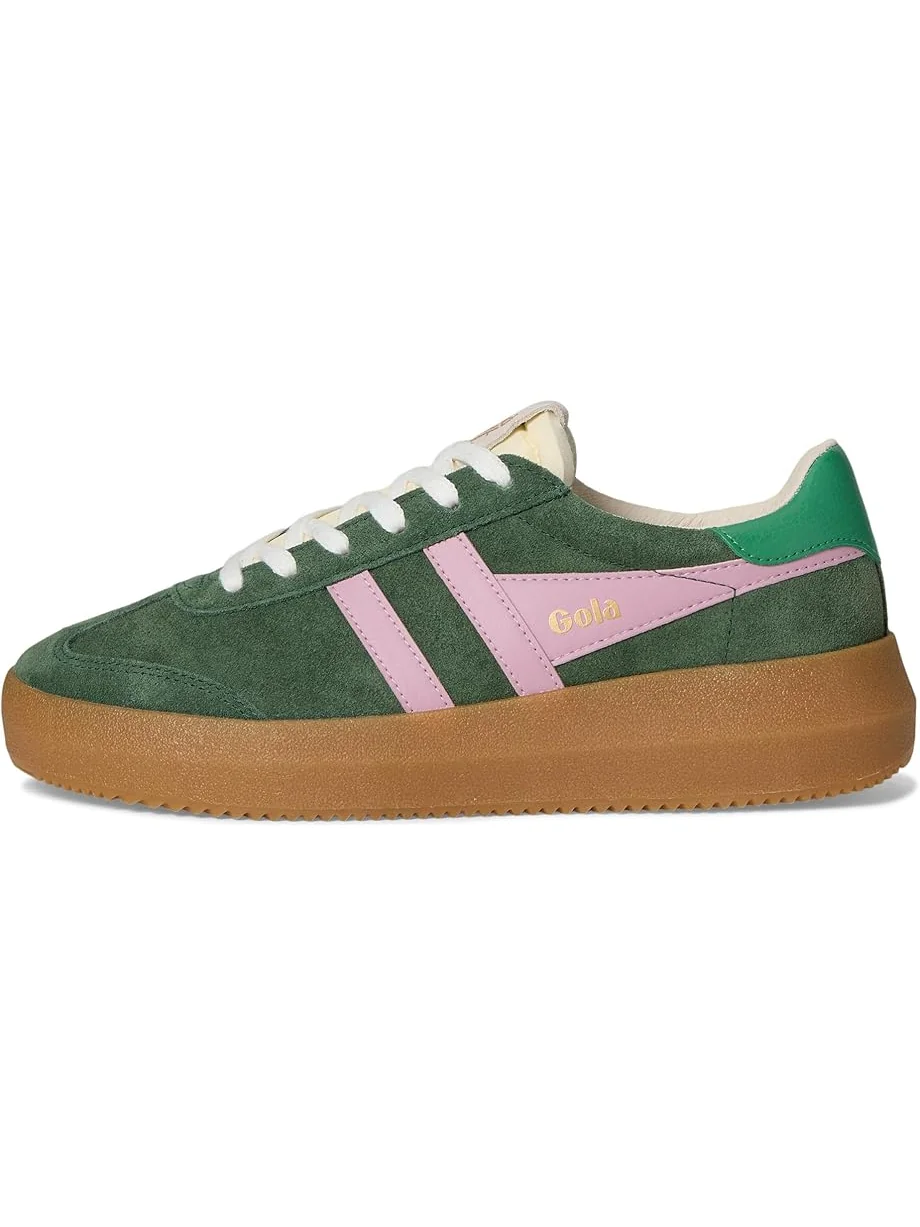Женские кроссовки Gola Athena, Evergreen/Candy/Jade/Gum — 4