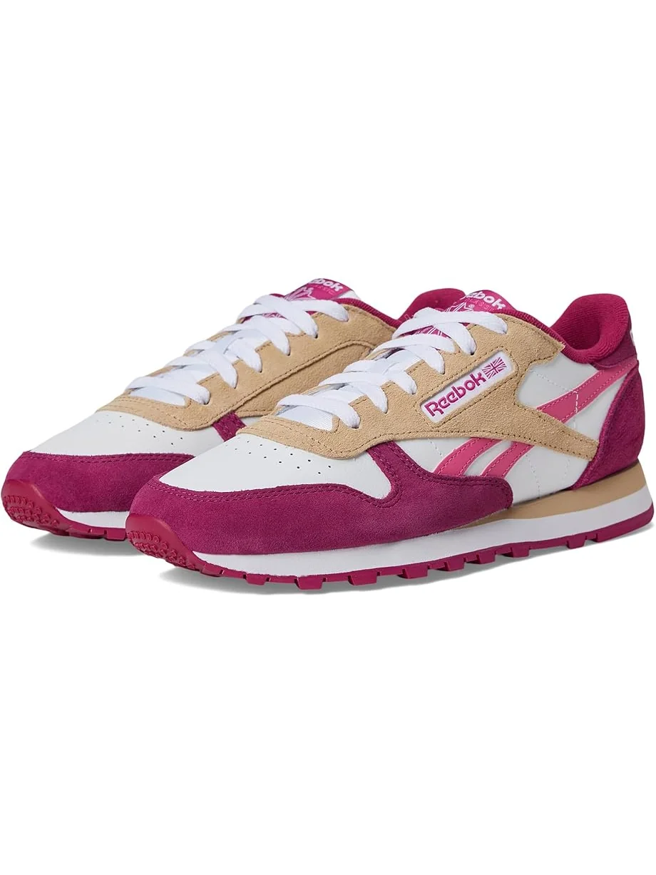 Женские кроссовки Reebok Lifestyle Classic Leather — красный