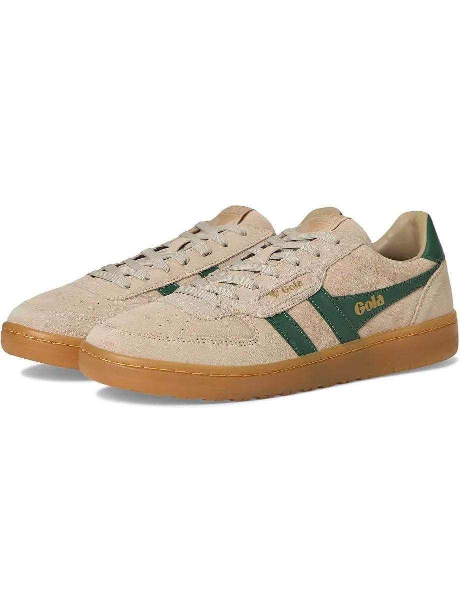Женские кроссовки Gola Hawk Suede '86, Bone/Evergreen/Gum — 1