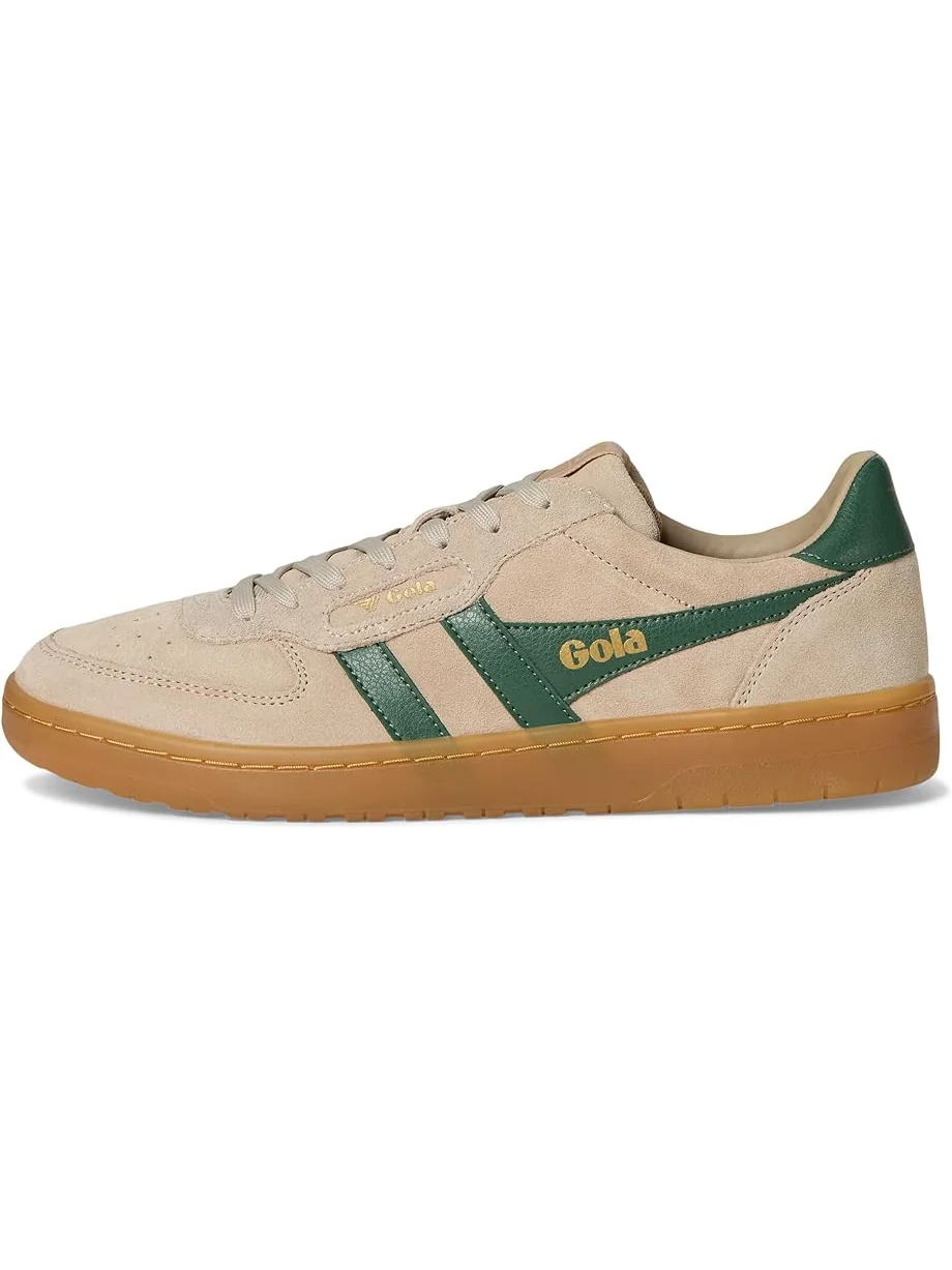 Женские кроссовки Gola Hawk Suede '86, Bone/Evergreen/Gum — 4