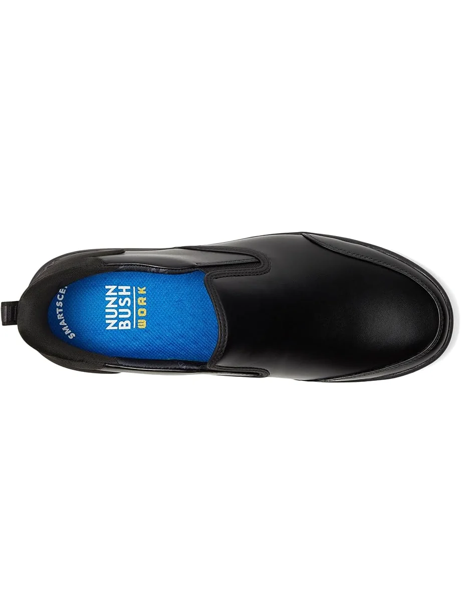 Мужские кроссовки Nunn Bush Kore City Work EZ Slip-Resistant Slip-On Athletic Inspired Hands Free Loafers — 2