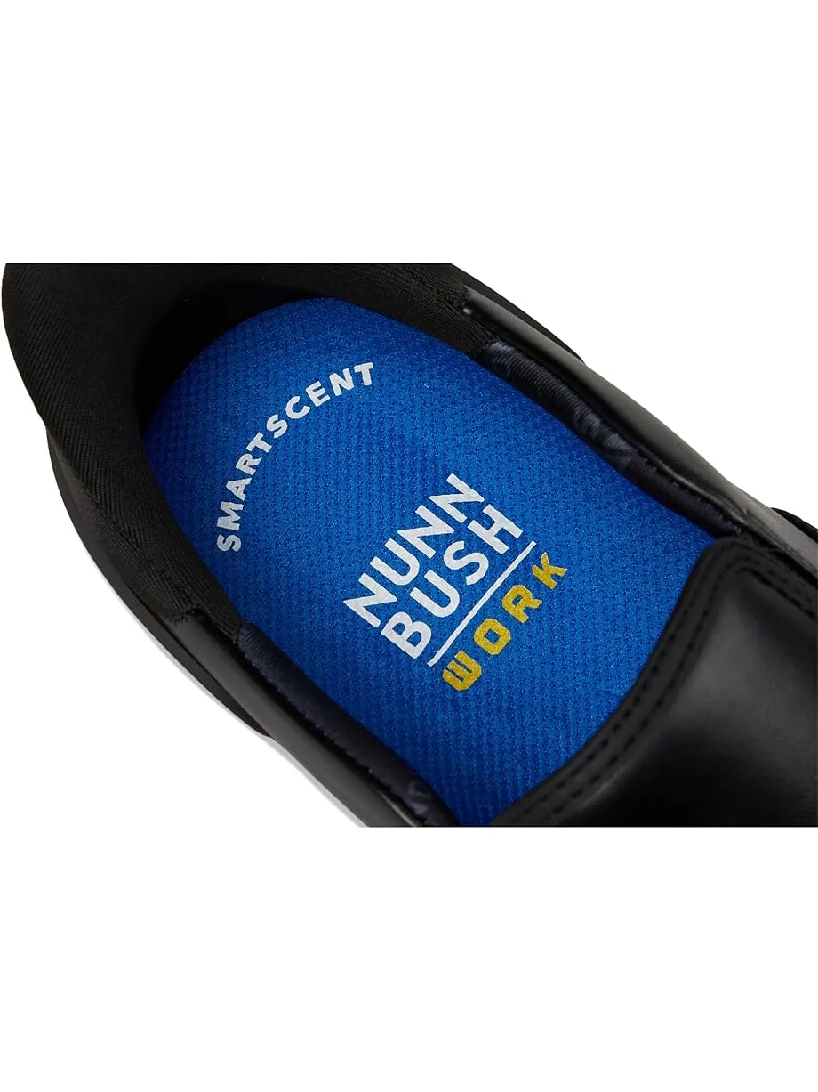 Мужские кроссовки Nunn Bush Kore City Work EZ Slip-Resistant Slip-On Athletic Inspired Hands Free Loafers — 6