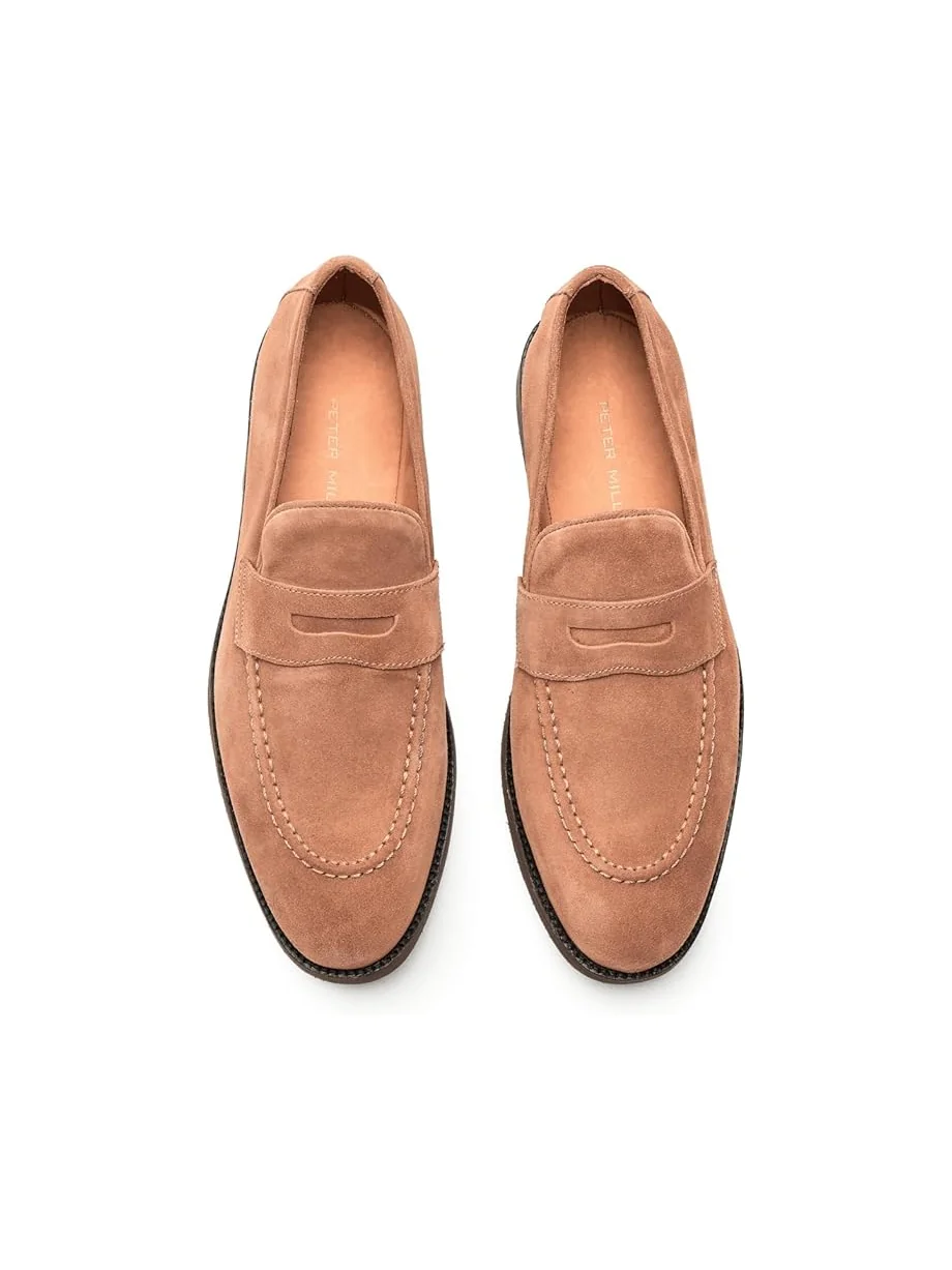 Мужские лоферы Peter Millar Madison Suede Penny — 2