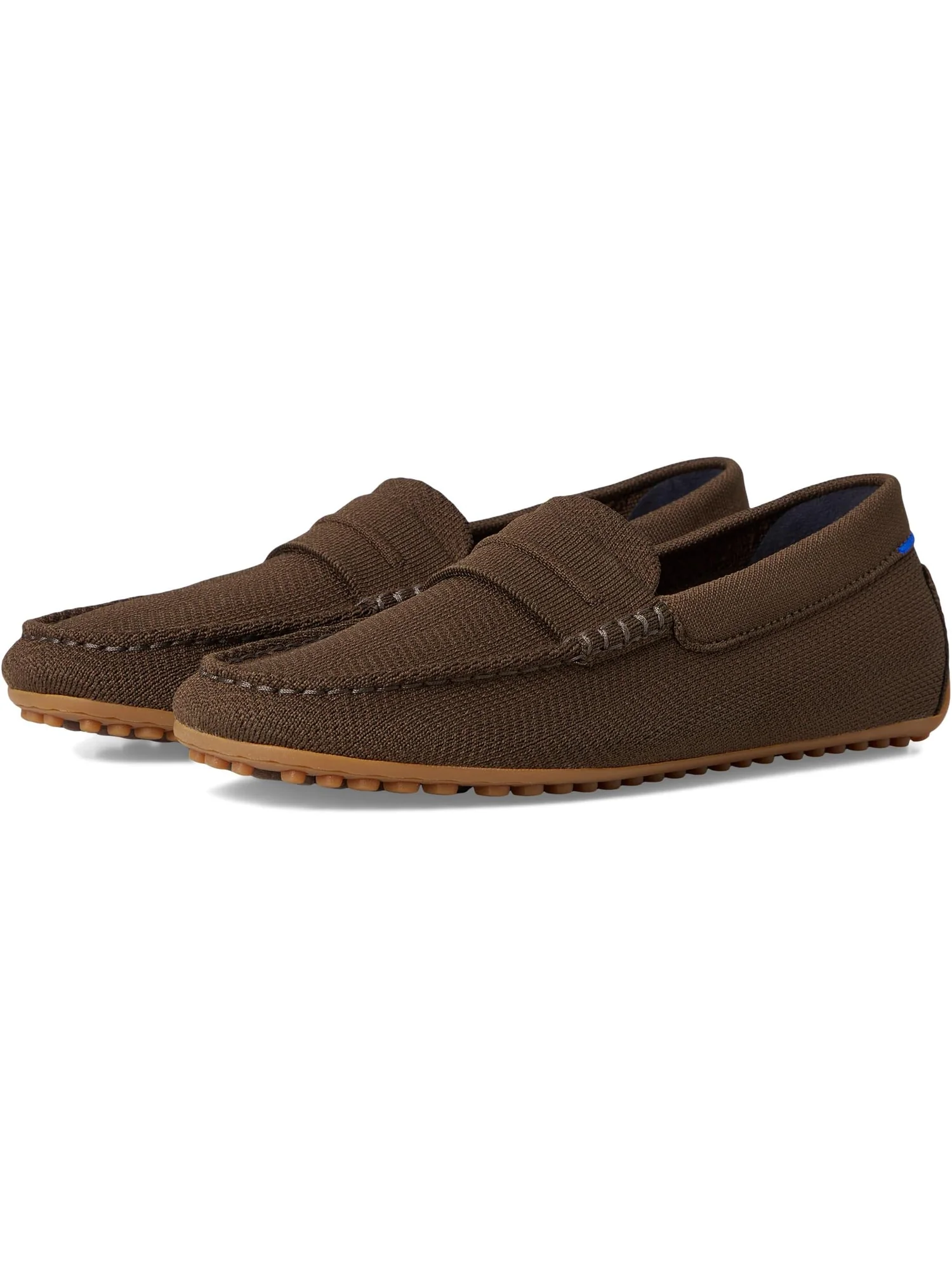 Лоферы Rothy's Men's The Driving Loafer — изображение 1 из 7, коричневый