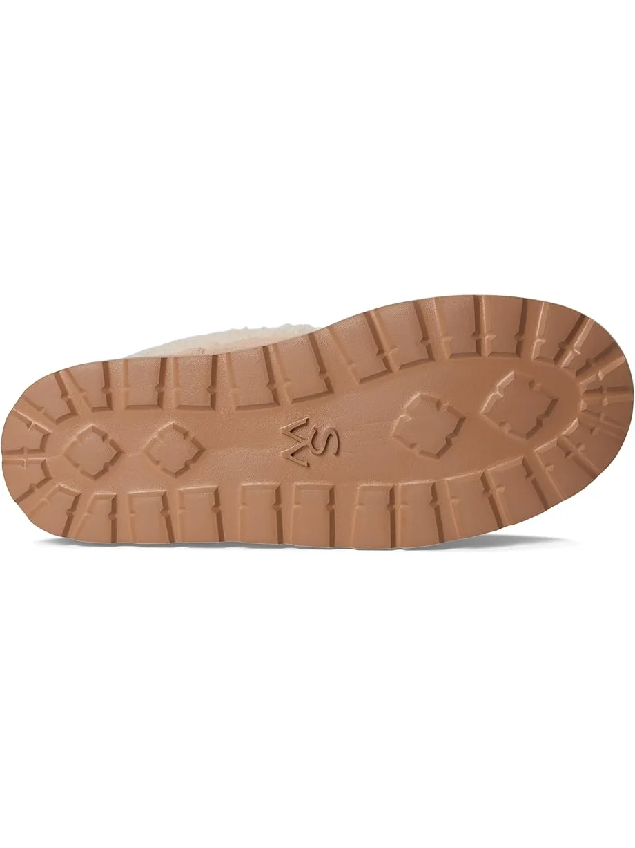 Женские клоги Stuart Weitzman Socharming Shearling Flatform — 3