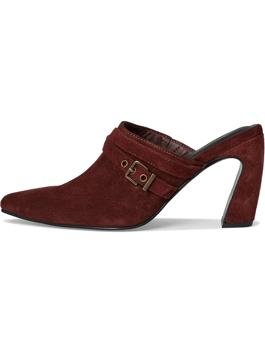 Женские сабо Free People Date Night на каблуке, Port Royale Suede — 4
