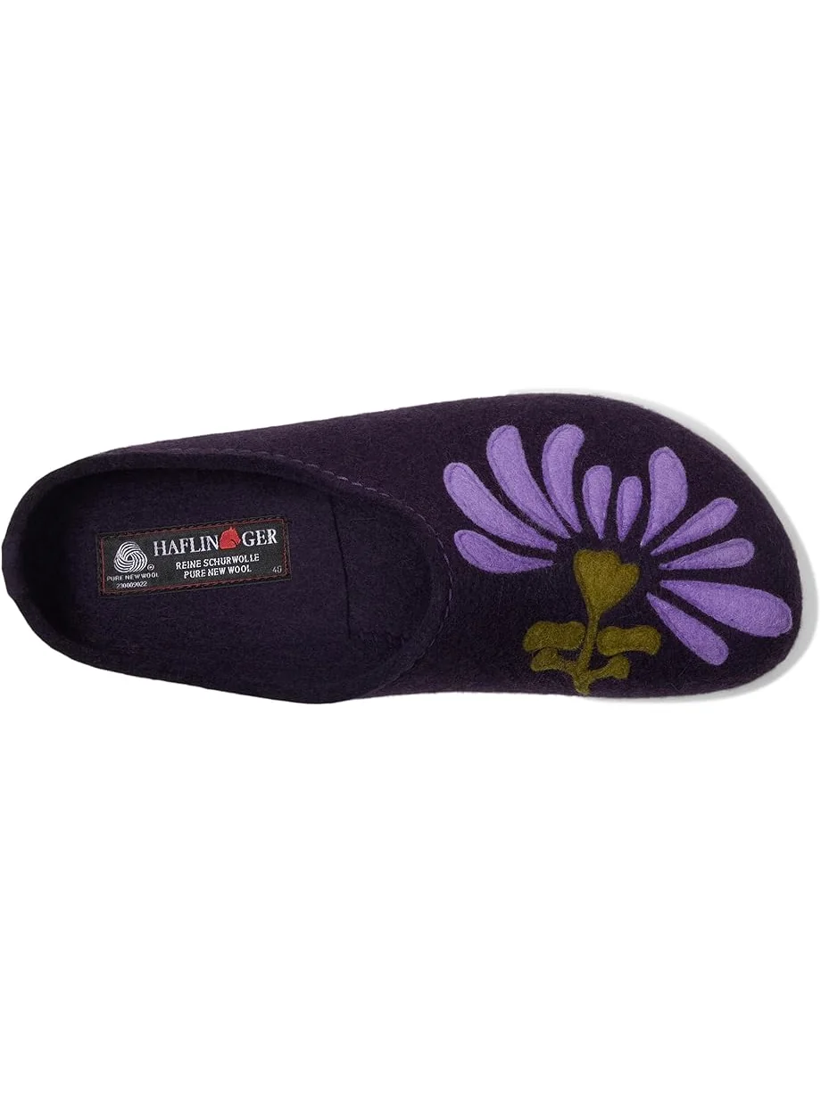 Женские сабо Haflinger Blooming, Eggplant — 2