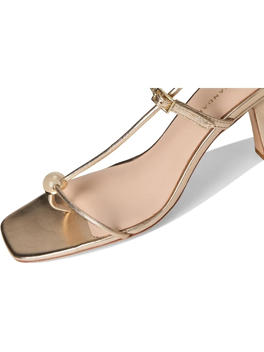 Женские босоножки на среднем каблуке Loeffler Randall Triana с ремешками — 6