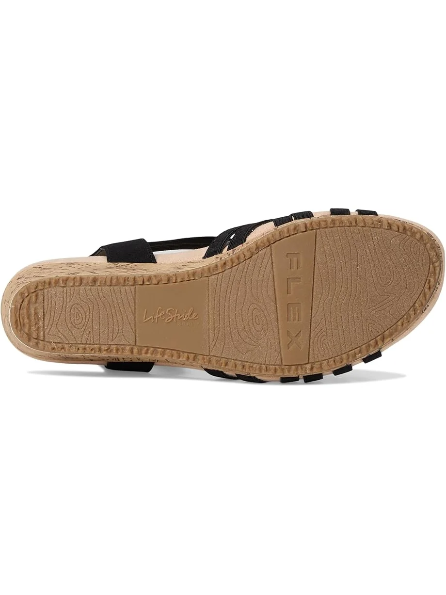 Женские босоножки на танкетке LifeStride Mallory Strappy Wedge — 3