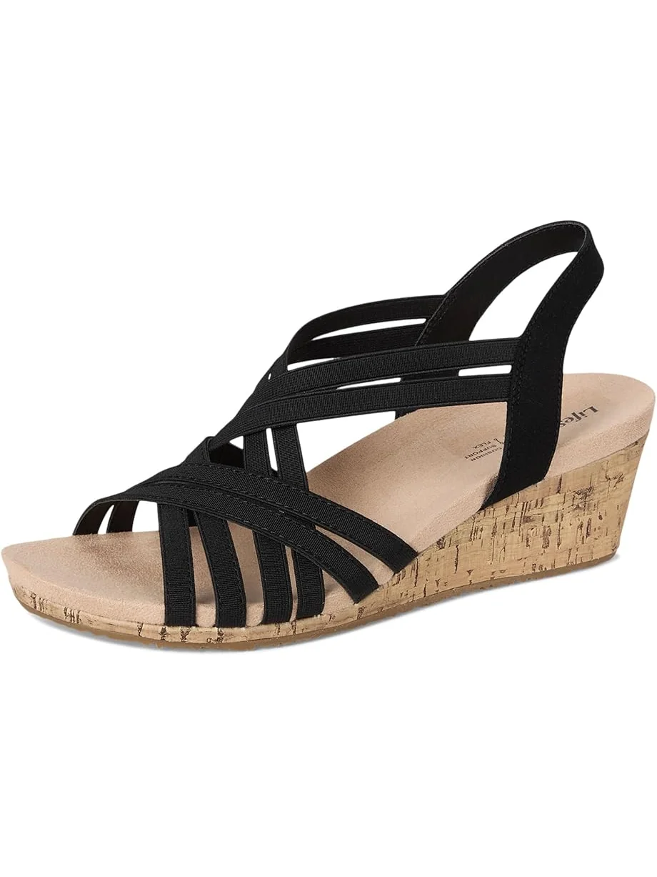 Женские босоножки на танкетке LifeStride Mallory Strappy Wedge — 7