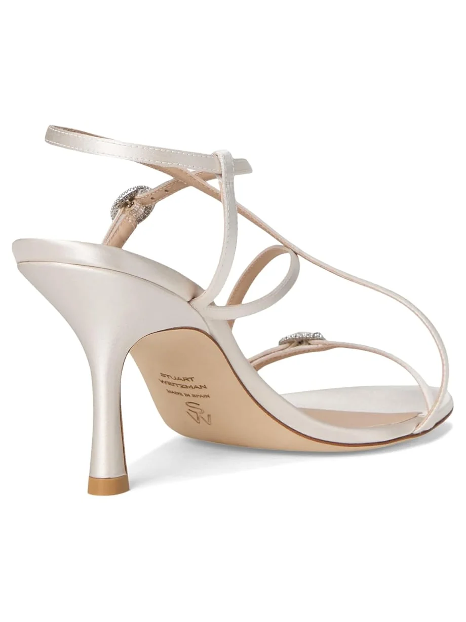 Женские босоножки Stuart Weitzman Kensington Strappy Sandals 85 на каблуке — 5