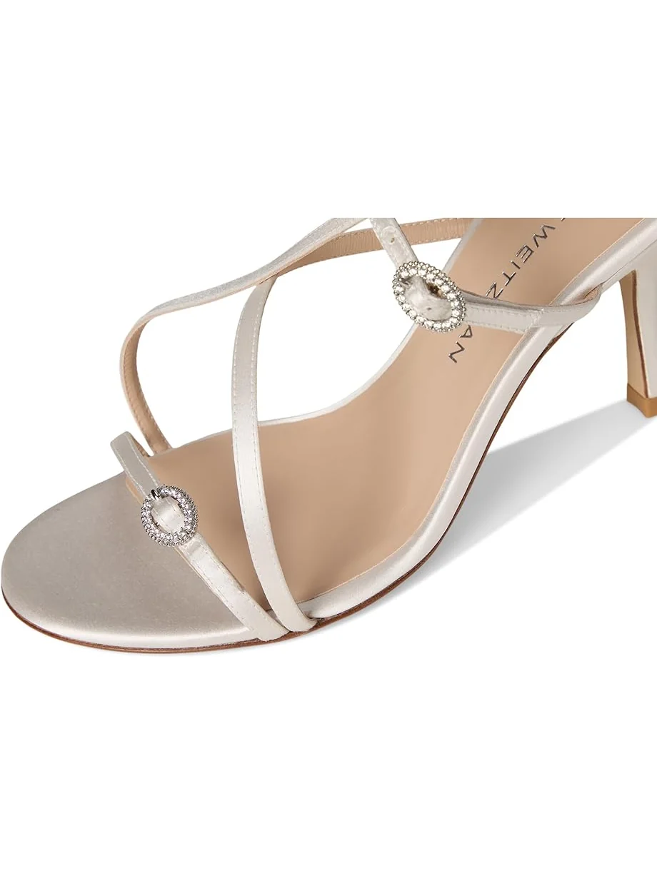 Женские босоножки Stuart Weitzman Kensington Strappy Sandals 85 на каблуке — 6