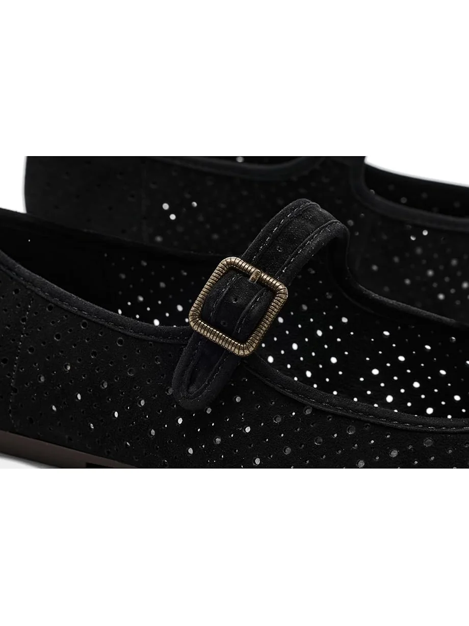Женские балетки Lucky Brand Tannyr Perforated — 5
