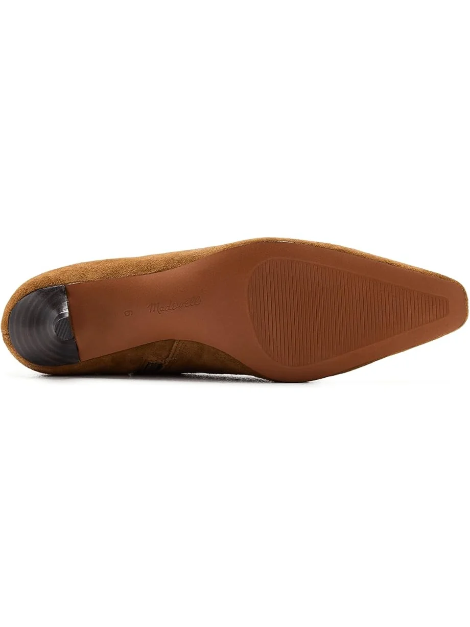 Женские сапоги-ботфорты Madewell Ciel Kitten Heel Glove - замша — 5