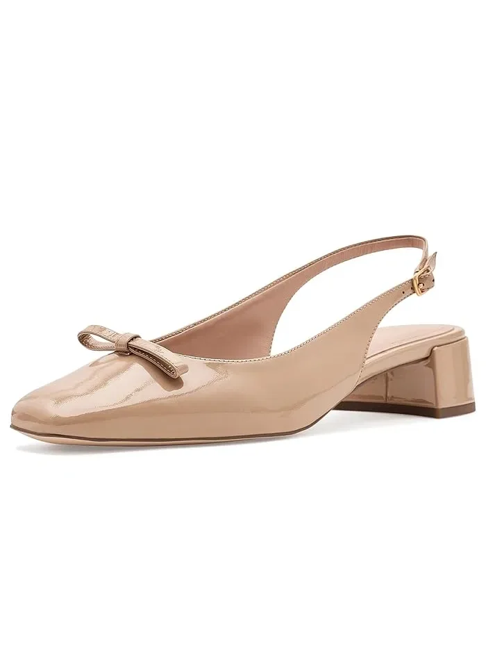 Туфли на каблуке Patsy Bow Slingback Cole Haan — 1