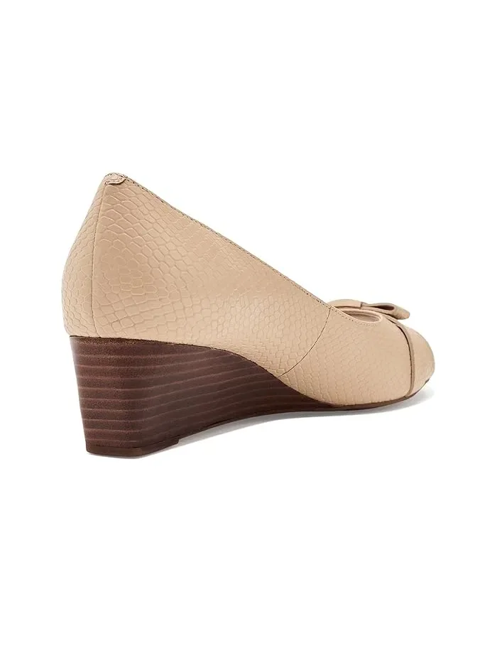 Туфли на каблуке с открытым носком и бантом Go-to Malta Cole Haan — 4