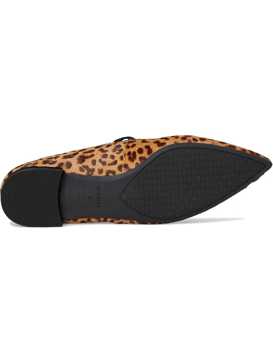 Женские балетки Birdies Goldfinch 15 Mary Jane Calf Hair, Leopard — 3